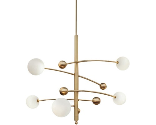 Подвесная люстра Globe Mobile 10215P/5 brass DeLight Collection Подвесная люстра Globe Mobile 10215P/5 brass DeLight Collection