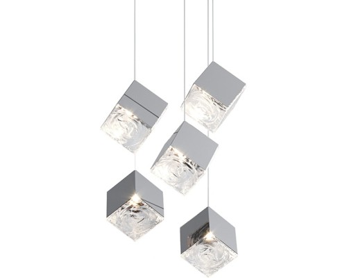 Подвесной светильник Pyrite 10301P/5 silver DeLight Collection Подвесной светильник Pyrite 10301P/5 silver DeLight Collection
