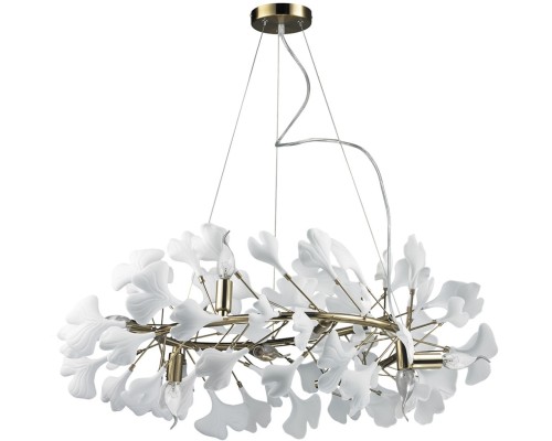 Подвесная люстра 10881 10881P/R800 gold/white DeLight Collection Подвесная люстра 10881 10881P/R800 gold/white DeLight Collection