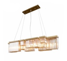 Подвесная люстра Broadway 2466 brushed champagne gold DeLight Collection