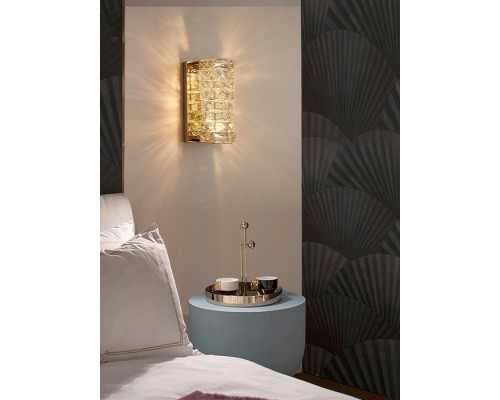 Бра Glissando 6005W/S gold/clear DeLight Collection Бра Glissando 6005W/S gold/clear DeLight Collection