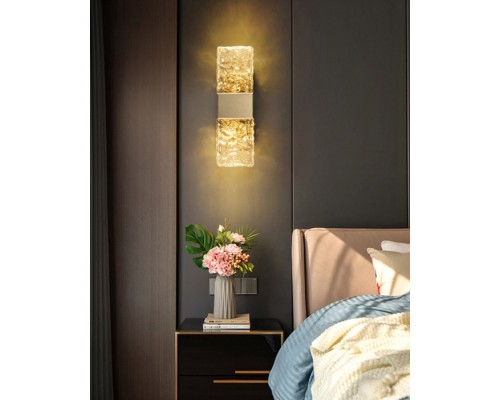 Бра Wall lamp 88068W gold/clear DeLight Collection Бра Wall lamp 88068W gold/clear DeLight Collection