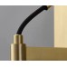 Бра Wall lamp 8960-1W brass/clear DeLight Collection