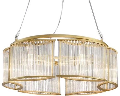 Подвесная люстра Stilio 9512R/6 gold DeLight Collection Подвесная люстра Stilio 9512R/6 gold DeLight Collection