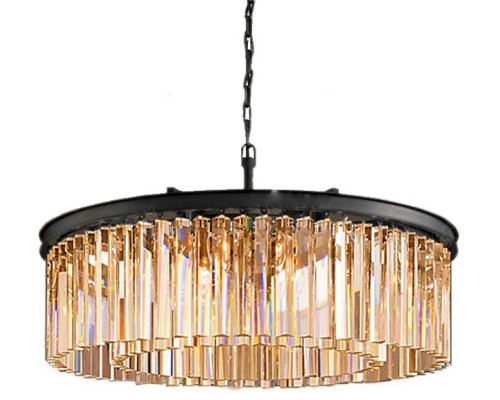 Подвесная люстра 1920s Odeon 9513P/600R black/amber DeLight Collection Подвесная люстра 1920s Odeon 9513P/600R black/amber DeLight Collection