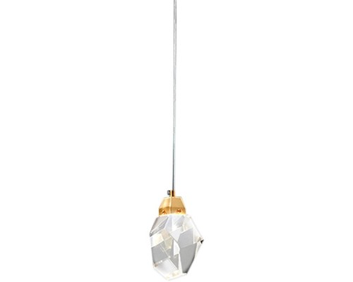 Подвесной светильник Crystal rock II 9701P/1 brass DeLight Collection Подвесной светильник Crystal rock II 9701P/1 brass DeLight Collection