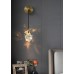 Бра Crystal rock II 9701W brass DeLight Collection
