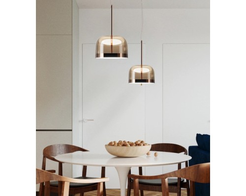 Подвесной светильник Equatore 9705P/S amber/copper DeLight Collection Подвесной светильник Equatore 9705P/S amber/copper DeLight Collection