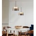 Подвесной светильник Equatore 9705P/S amber/copper DeLight Collection