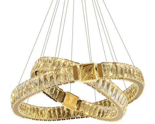 Подвесная люстра D8010 D8010P/2R/D600+400 gold DeLight Collection Подвесная люстра D8010 D8010P/2R/D600+400 gold DeLight Collection