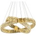 Подвесная люстра D8010 D8010P/2R/D600+400 gold DeLight Collection