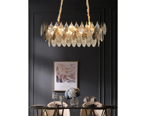 Подвесная люстра D8011P D8011P/L-800 gold/smoky DeLight Collection Подвесная люстра D8011P D8011P/L-800 gold/smoky DeLight Collection