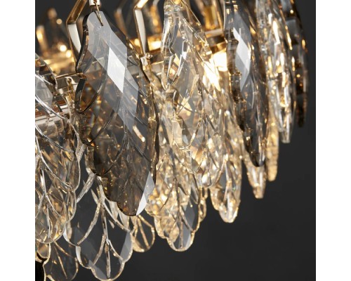 Подвесная люстра D8011P D8011P/R-1000 gold/smoky DeLight Collection Подвесная люстра D8011P D8011P/R-1000 gold/smoky DeLight Collection
