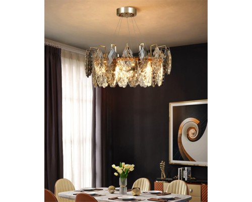 Подвесная люстра D8011P D8011P/R-600 gold/smoky DeLight Collection Подвесная люстра D8011P D8011P/R-600 gold/smoky DeLight Collection