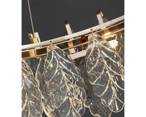 Подвесная люстра D8011P D8011P/R-800 gold/smoky DeLight Collection Подвесная люстра D8011P D8011P/R-800 gold/smoky DeLight Collection