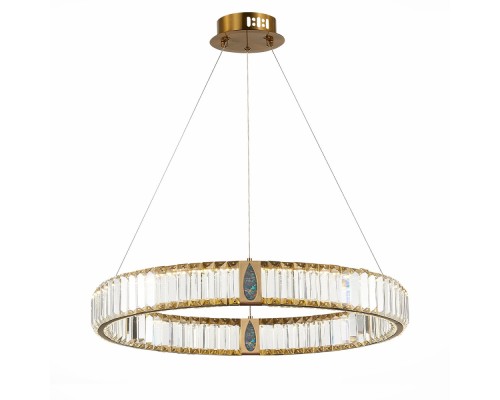 Подвесная люстра D8016 D8016P/R/D600 gold/clear DeLight Collection Подвесная люстра D8016 D8016P/R/D600 gold/clear DeLight Collection