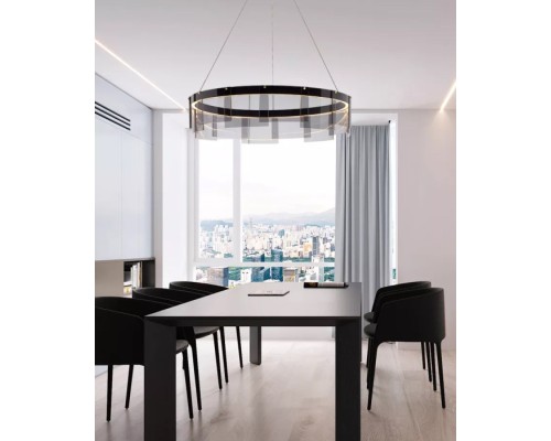 Подвесная люстра Stratos D8825P/L black/smoky DeLight Collection Подвесная люстра Stratos D8825P/L black/smoky DeLight Collection