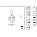 Точечный светильник DA75 DA7503DR-A DeLight Collection