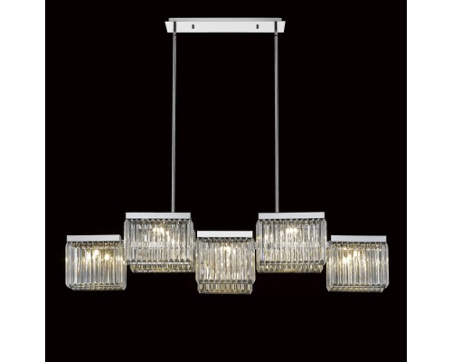 Подвесная люстра Broadway EP68031L-10 chrome DeLight Collection Подвесная люстра Broadway EP68031L-10 chrome DeLight Collection