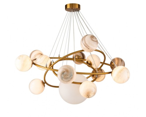 Подвесная люстра Planet KG1122P-13A brass DeLight Collection Подвесная люстра Planet KG1122P-13A brass DeLight Collection