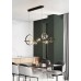 Подвесная люстра Art Deco Bubble KG1233P-7 black/clear DeLight Collection