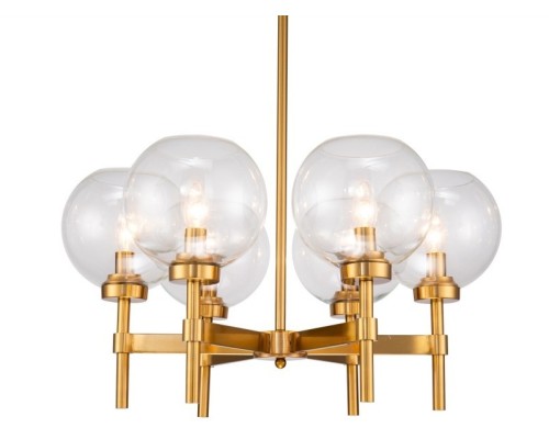 Потолочная люстра Jade KM1106P-6 brass DeLight Collection Потолочная люстра Jade KM1106P-6 brass DeLight Collection