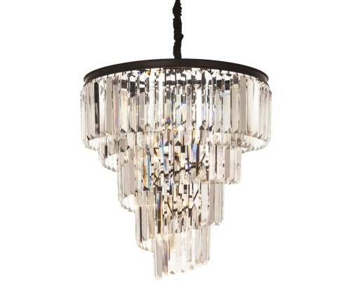 Подвесная люстра Helix KR0262P-10 black/clear DeLight Collection Подвесная люстра Helix KR0262P-10 black/clear DeLight Collection