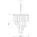 Подвесная люстра Helix KR0262P-10 black/clear DeLight Collection