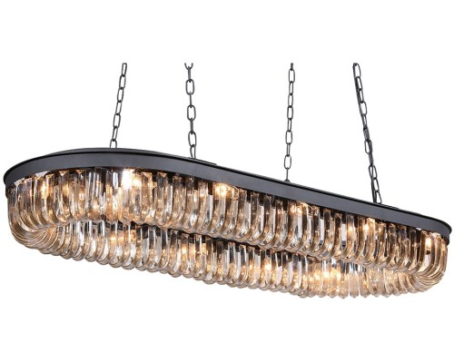 Подвесная люстра Crystal Black KR0295P-12 black DeLight Collection Подвесная люстра Crystal Black KR0295P-12 black DeLight Collection