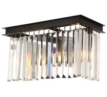 Бра 1920s Odeon KR0387W-2A black/clear DeLight Collection