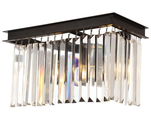 Бра 1920s Odeon KR0387W-2A black/clear DeLight Collection Бра 1920s Odeon KR0387W-2A black/clear DeLight Collection