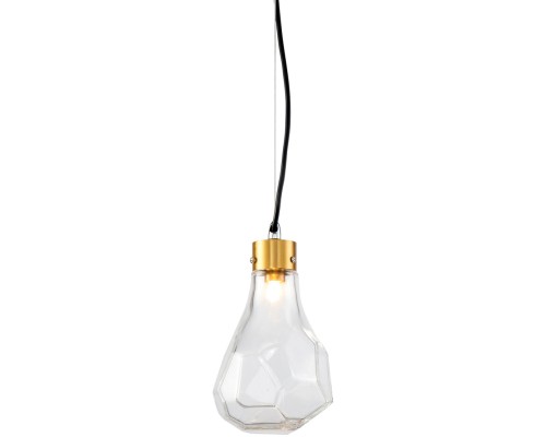 Подвесной светильник KR1197 KR1197P-1 brass/clear DeLight Collection Подвесной светильник KR1197 KR1197P-1 brass/clear DeLight Collection