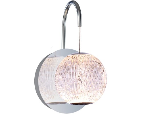 Бра Elliot Diamante MB20001012-1A chrome DeLight Collection Бра Elliot Diamante MB20001012-1A chrome DeLight Collection