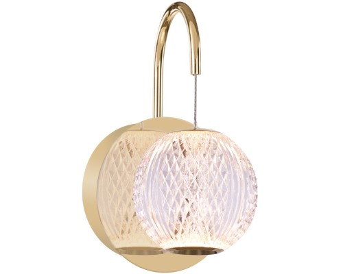 Бра Elliot Diamante MB20001012-1A gold DeLight Collection Бра Elliot Diamante MB20001012-1A gold DeLight Collection