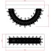 Бра MD-012 MD-0120B-wall chrome DeLight Collection