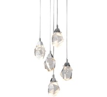Подвесной светильник Crystal rock MD-020B-5 chrome DeLight Collection