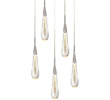 Подвесной светильник Pour MD-023B-5 chrome DeLight Collection