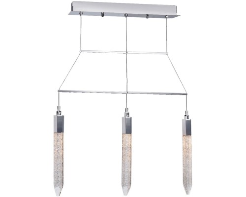Подвесной светильник Shard MD17003025-3A chrome DeLight Collection Подвесной светильник Shard MD17003025-3A chrome DeLight Collection