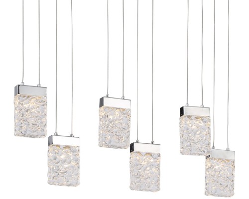 Подвесной светильник MD17090026 MD17090026-6D chrome DeLight Collection Подвесной светильник MD17090026 MD17090026-6D chrome DeLight Collection