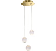 Подвесной светильник Elliot Diamante MD20001012-3A gold DeLight Collection
