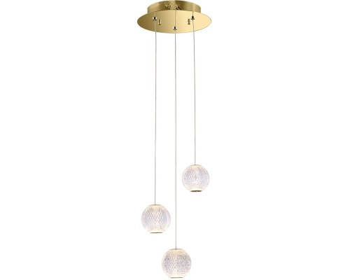Подвесной светильник Elliot Diamante MD20001012-3A gold DeLight Collection Подвесной светильник Elliot Diamante MD20001012-3A gold DeLight Collection