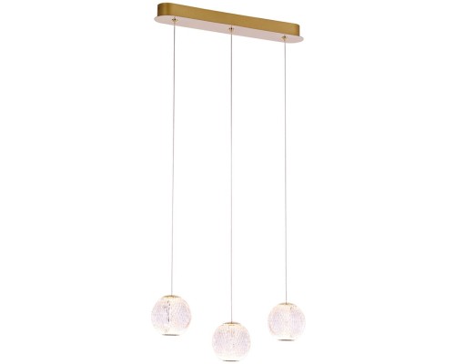 Подвесной светильник Elliot Diamante MD20001012-3B gold DeLight Collection Подвесной светильник Elliot Diamante MD20001012-3B gold DeLight Collection