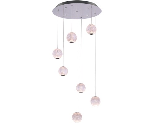 Подвесной светильник Elliot Diamante MD20001012-7A chrome DeLight Collection Подвесной светильник Elliot Diamante MD20001012-7A chrome DeLight Collection