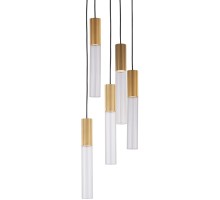 Подвесной светильник Flume MD2045-5A ant.brass DeLight Collection