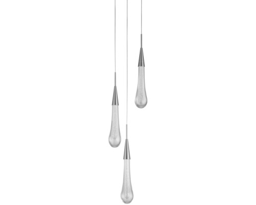 Подвесной светильник Pour MD2060-3A satin nickel DeLight Collection Подвесной светильник Pour MD2060-3A satin nickel DeLight Collection