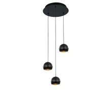 Подвесной светильник MD21001034 MD21001034-3A black/gold DeLight Collection