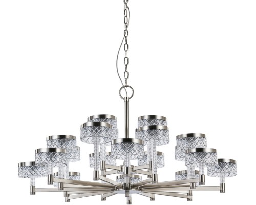 Подвесная люстра Diamond cut MD21020075-20A satin nickel DeLight Collection Подвесная люстра Diamond cut MD21020075-20A satin nickel DeLight Collection