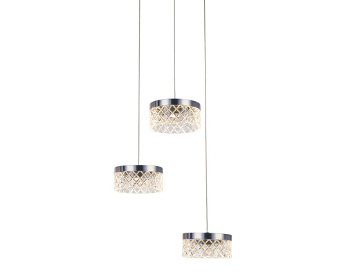 Подвесной светильник Diamond cut MD21020075-3A chrome DeLight Collection Подвесной светильник Diamond cut MD21020075-3A chrome DeLight Collection