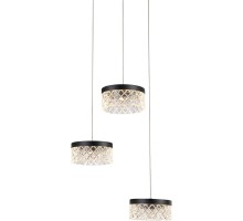 Подвесной светильник Diamond cut MD21020075-3A matt black DeLight Collection