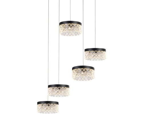 Подвесной светильник Diamond cut MD21020075-5A matt black DeLight Collection Подвесной светильник Diamond cut MD21020075-5A matt black DeLight Collection